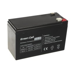 Green Cell AGM04 UPS batteri Blybatterier (VRLA) 12 V 7 At