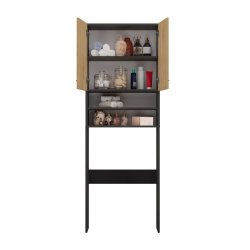 Vaskemaskineskab Pola Dk 64X30xh180 Antracit/Hndvrker