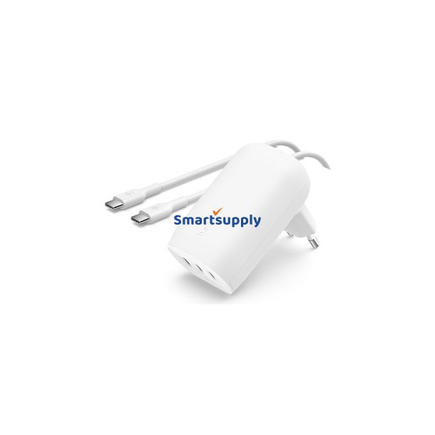 Belkin Wcc002vfwh Mobilenhedsoplader Laptop, Smartphone, Tablet Hvid AC Hurtigopladning