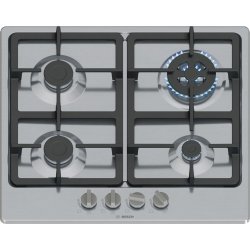 Bosch Serie 4 PGH6B5K90 kogeplade Rustfrit stl Indbygget 60 cm Gaskomfur 4 zone(s)