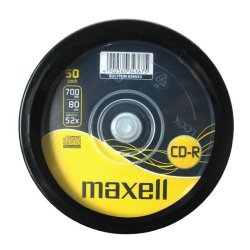 Maxell Max27051 Tom Cd Cd-R 700 MB 52X 50 Stk