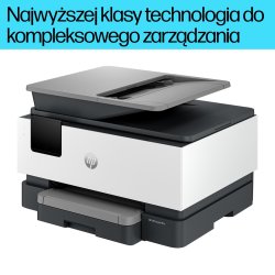 Hp Officejet Pro 9120B Trdls Alt-I-En Farveprinter, Tosidet Udskrivning, Kopimaskine, Scanner