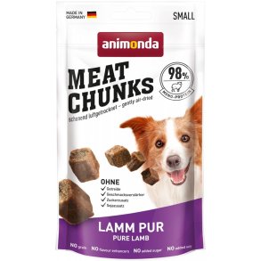 ANIMONDA Meat Chunks Lamb  - godbid til hund - 60g