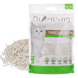DIAMENTIQ Tofu Neutral Ultra clumping - plantegrus - 2,5 kg