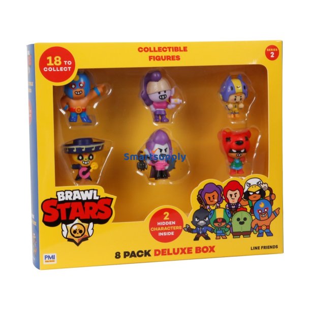 BRAWL STARS S2 FIGURES -8 PACK DELUXE BOX VER.B