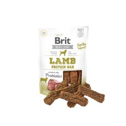 Brit Jerky Lamb Protein Bar - Lam - hundegodbid - 80 g