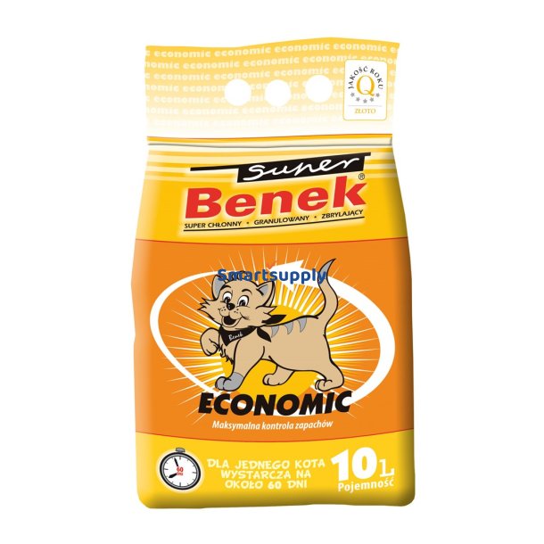 Super Benek Economic - Kattebakkeklumpning 10 L