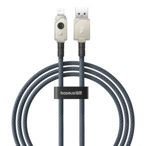 Baseus Unbreakable USB A til iP-kabel 1 m 5V-2,4A Hvid