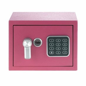 Yale YSV/170/DB2/P Fritstende pengeskab 3,8 l stl pink