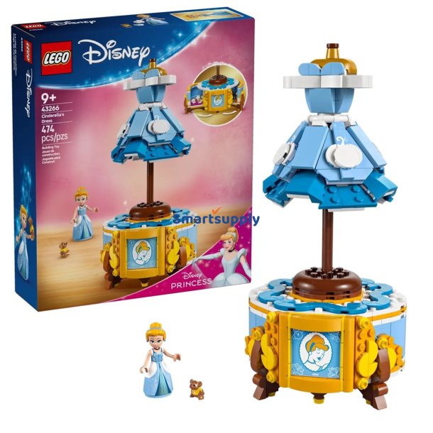 Lego Disney 43266 Askepots Kjole