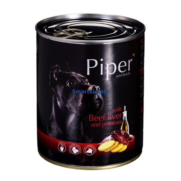 Dolina Noteci Piper Med Okselever Og Kartofler - Vdfoder Til Hunde 800 G