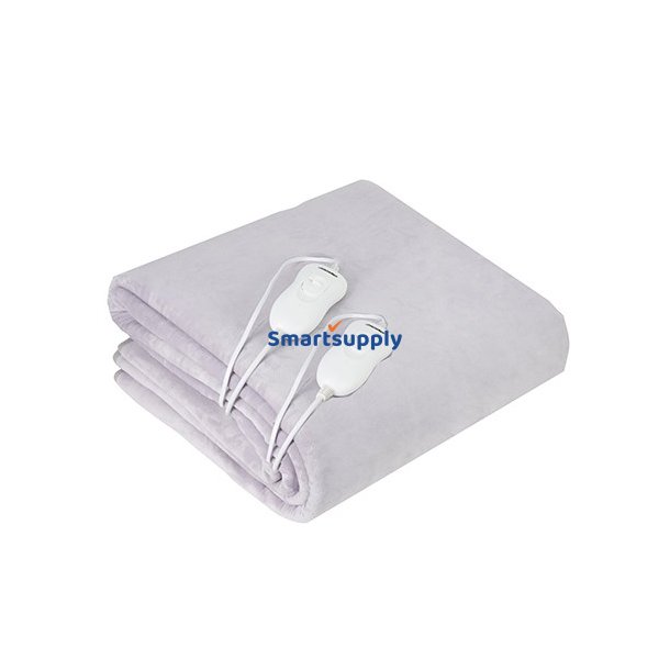 Adler Ad 7426 Elektrisk Tppe Elektrisk Sengevarmer 60 W Gr Fleece, Polyester