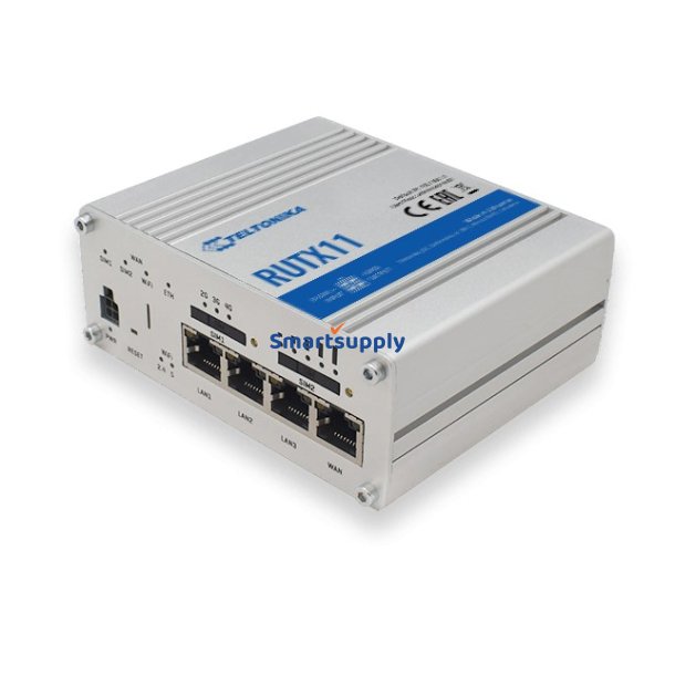 Teltonika Rutx11 Trdls Router Gigabit Ethernet Dual-Band (2,4 Ghz / 5 Ghz) 4G Gr