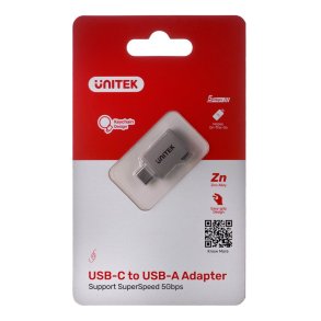 UNITEK-ADAPTER USB-C-USB-A 3.1 GEN1, M/F, A1025GNI