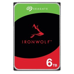 Seagate Ironwolf Intern Harddisk 6 TB 256 MB 3,5" Serial ATA III (St6000vn006)