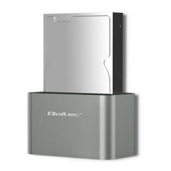 Qoltec 50315 Dockingstation HDD / SSD | 2,5 "/ 3,5" SATA | USB 3.0