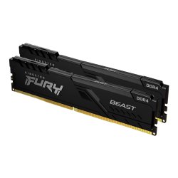 Kingston Technology FURY Beast 16GB 3200MT/s DDR4 CL16 DIMM (St med 2) Black