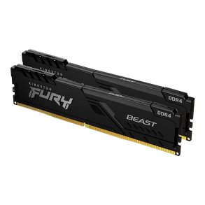 Kingston Technology FURY Beast 16GB 3200MT/s DDR4 CL16 DIMM (St med 2) Black