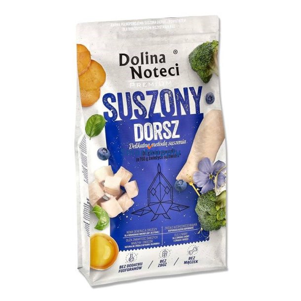 Dolina Noteci Premium Torsk - Trret Hundefoder - 9 Kg