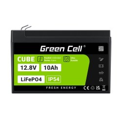 Green Cell LFPGC12V10AH UPS batteri Lithium jern fosfat (LiFePO4) 12,8 V 10 At