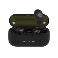 Hovedtelefoner Blow Earbuds Bte200 Black Powerbank 2000Mah