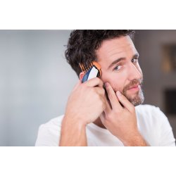 Wahl 09649-016 skg- og hrtrimmer Bl, Slv