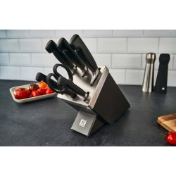 Zwilling Four Star 35148-507-0 Kkkenkniv/Bestikblok St 7 Stk Gr