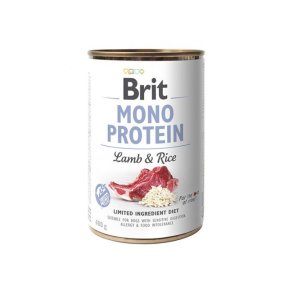 BRIT MONO PROTEIN Vdt hundefoder Lam med ris 400 g