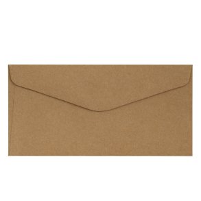 Natur kvistkuverter beige 10 stk. 105mm x 216mm (DL)