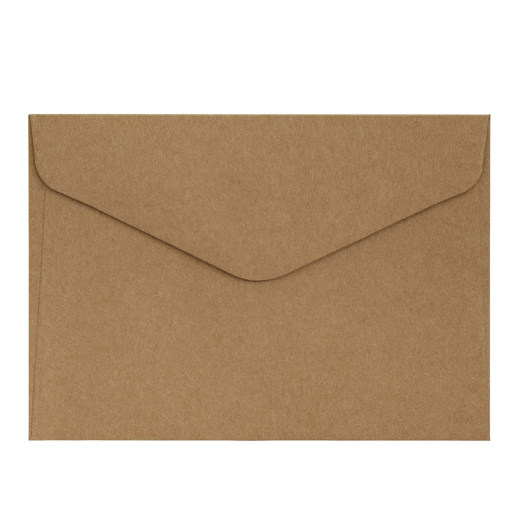 Natur kvistkuverter beige 10 stk. 114mm x 162mm
