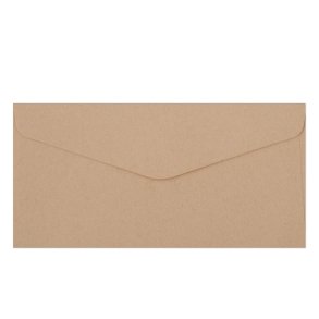 Natur kvistkuverter dark beige 10 stk. 105mm x 216mm (DL)