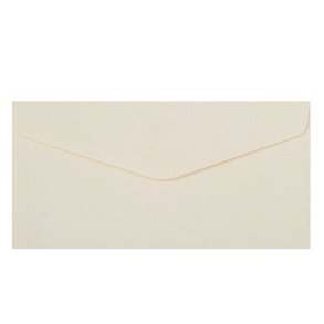 Natur kvistkuverter lys beige 10 stk. 105mm x 216mm (DL)