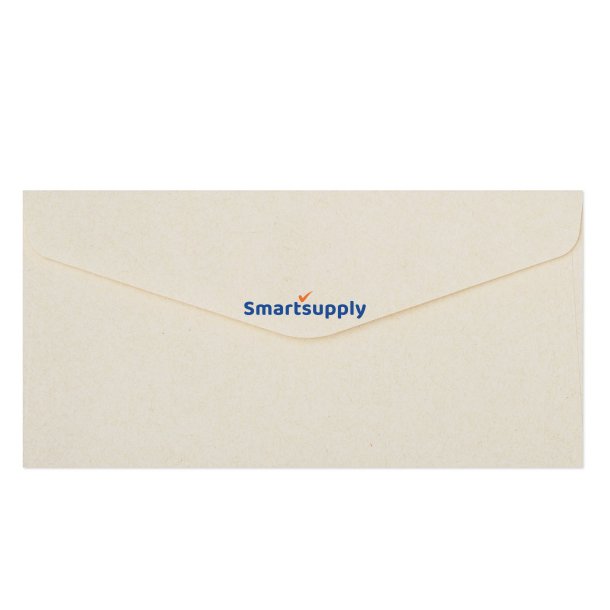 Natur kvistkuverter lys beige 10 stk. 105mm x 216mm (DL)