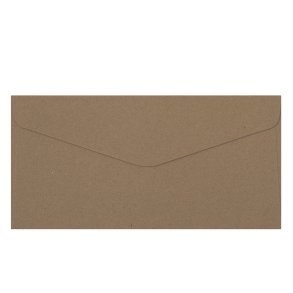Natur kvistkuverter mrk beige 10 stk. 105mm x 216mm (DL)