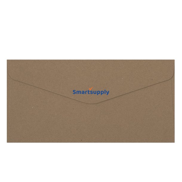 Natur kvistkuverter mrk beige 10 stk. 105mm x 216mm (DL)