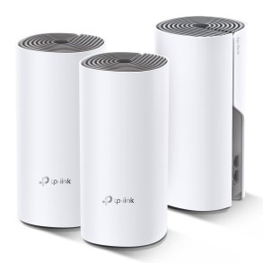 TP-Link Deco E4 (3-pack) Dual-band (2,4 GHz / 5 GHz) Wi-Fi 5 (802.11ac) Hvid, Gr 2 Intern