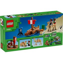 Lego Minecraft 21259 Piratskibsrejsen
