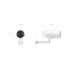 EZVIZ H5 4G IP-sikkerhedskamera Udendrs 2304 x 1296 pixel Loft/vg/pl