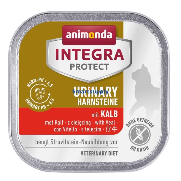 ANIMONDA Integra Protect Adult Urinary Struvit Veal - vd kattefoder - 100g
