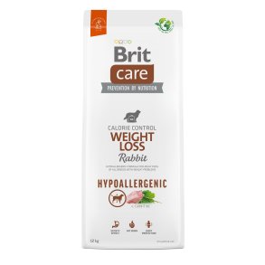 BRIT Care Hypoallergenic Adult Weight Loss Rabbit -  trfoder til hunde - 12 kg
