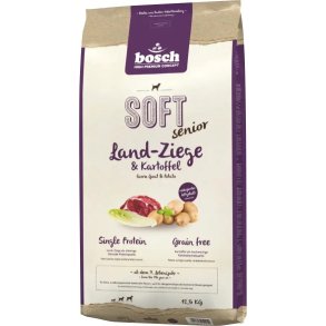 BOSCH Soft Senior Goat & Potato - trfoder til hunde - 12,5 kg