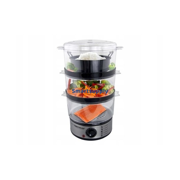 Esperanza E Kg009 Dampkoger 3 Kurve(R) I Rustfrit Stl 400 W 7,5L