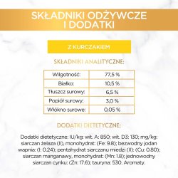 Purina Nestle Gourmet Gold - laks og kylling -85 g vdfoder til katte