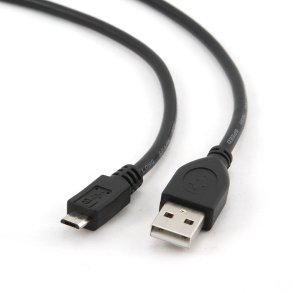 Gembird CCP-mUSB2-AMBM-6 USB-kabel 1,8 m USB 2.0 USB A Micro-USB B Sort