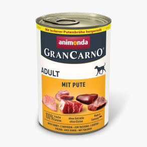 ANIMONDA GranCarno Adult Turkey - vdt hundefoder - 400g