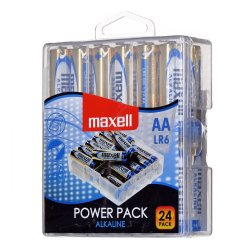 Maxell Batteri Alkalisk Lr6 Value Box, 24 Stk
