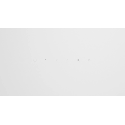 Bosch Serie 6 DWK65DK20 emhtte Vgmonteret Hvid 430 m3/h A