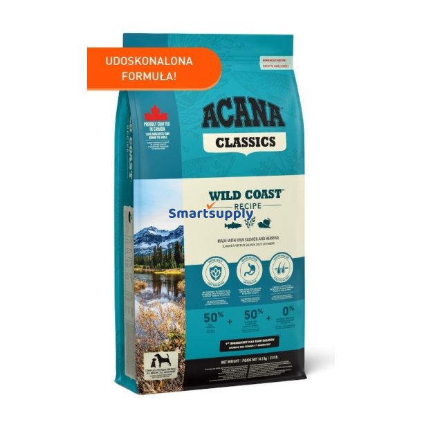 Acana Classics Wild Coast - Trfoder Til Hunde - 14,5 Kg