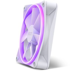 NZXT F120 RGB Computerkabinet Ventilator 12 cm Hvid 1 stk