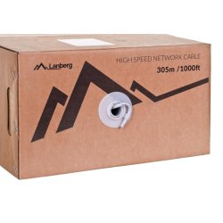 Lanberg Lcu6-12Cu-0305-S Netvrkskabel 305 M Cat 6 U/Utp Gr
